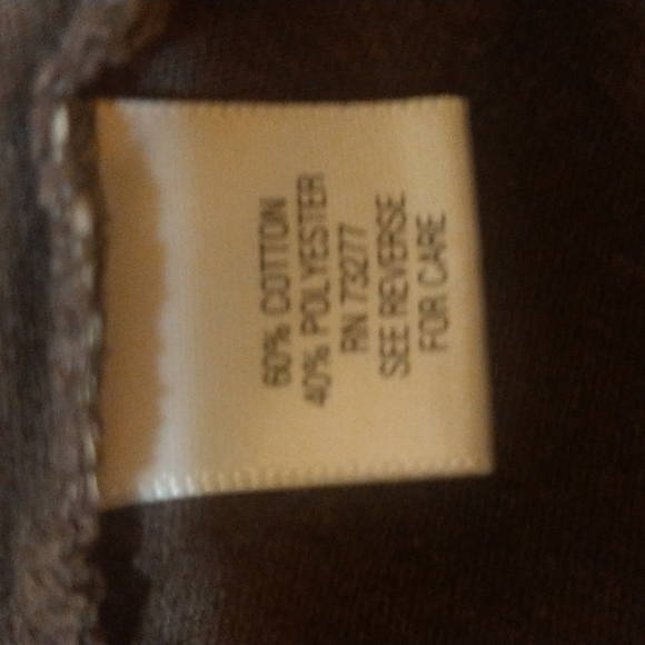 Woman's V Neck Blouse/Shirt Sonoma Life +Style Brown Small - Picture 3 of 8